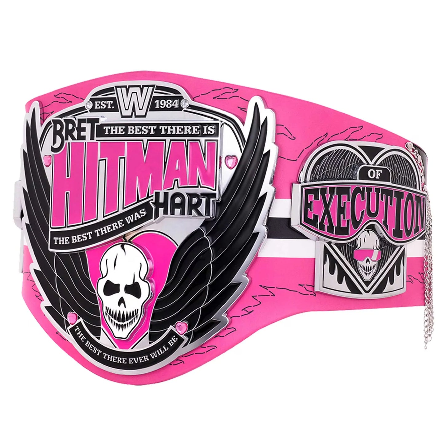 Bret Hart Legacy Championship Replica Title Belt - WWE BELTS