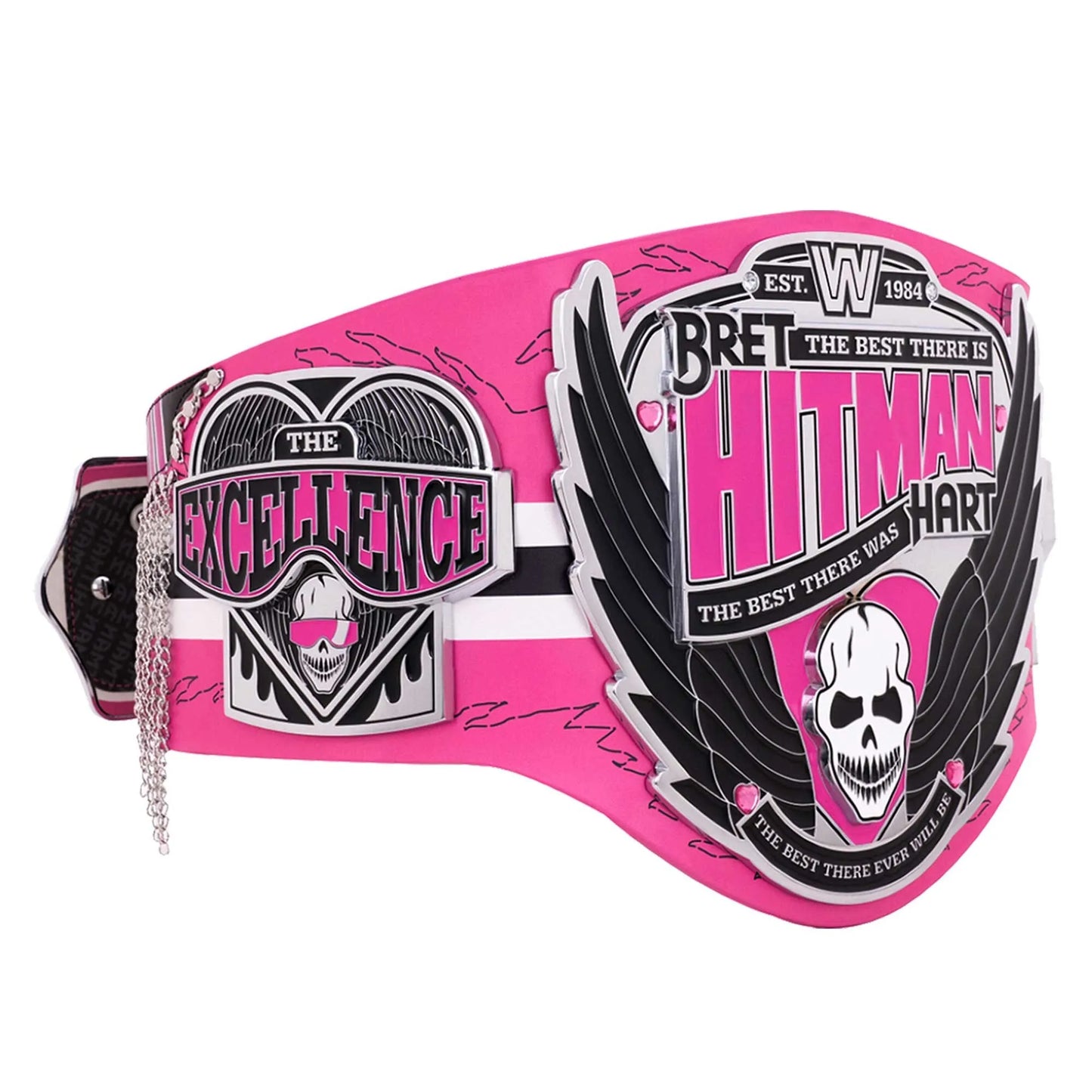 Bret Hart Legacy Championship Replica Title Belt - WWE BELTS