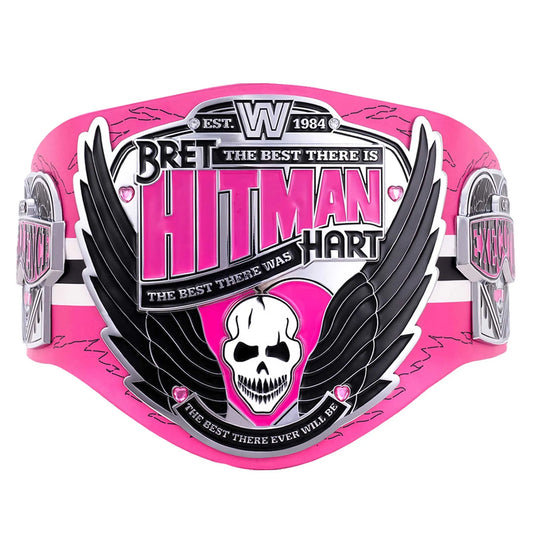 Bret Hart Legacy Championship Replica Title Belt - WWE BELTS