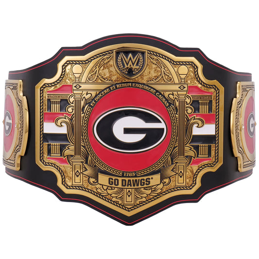 Georgia Bulldogs WWE Legacy Title Belt - WWE BELTS