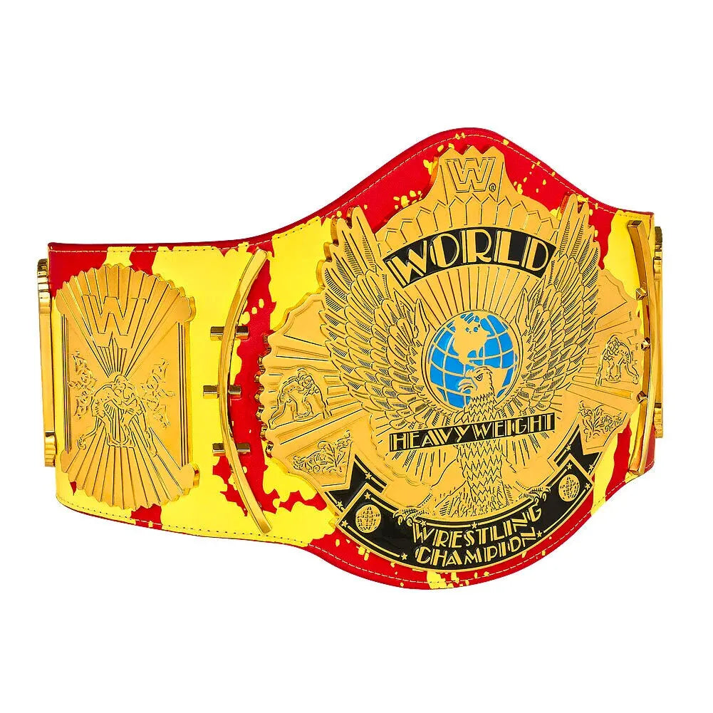 Hulk Hogan Signature Series Championship Replica Title Belt - WWE BELTS