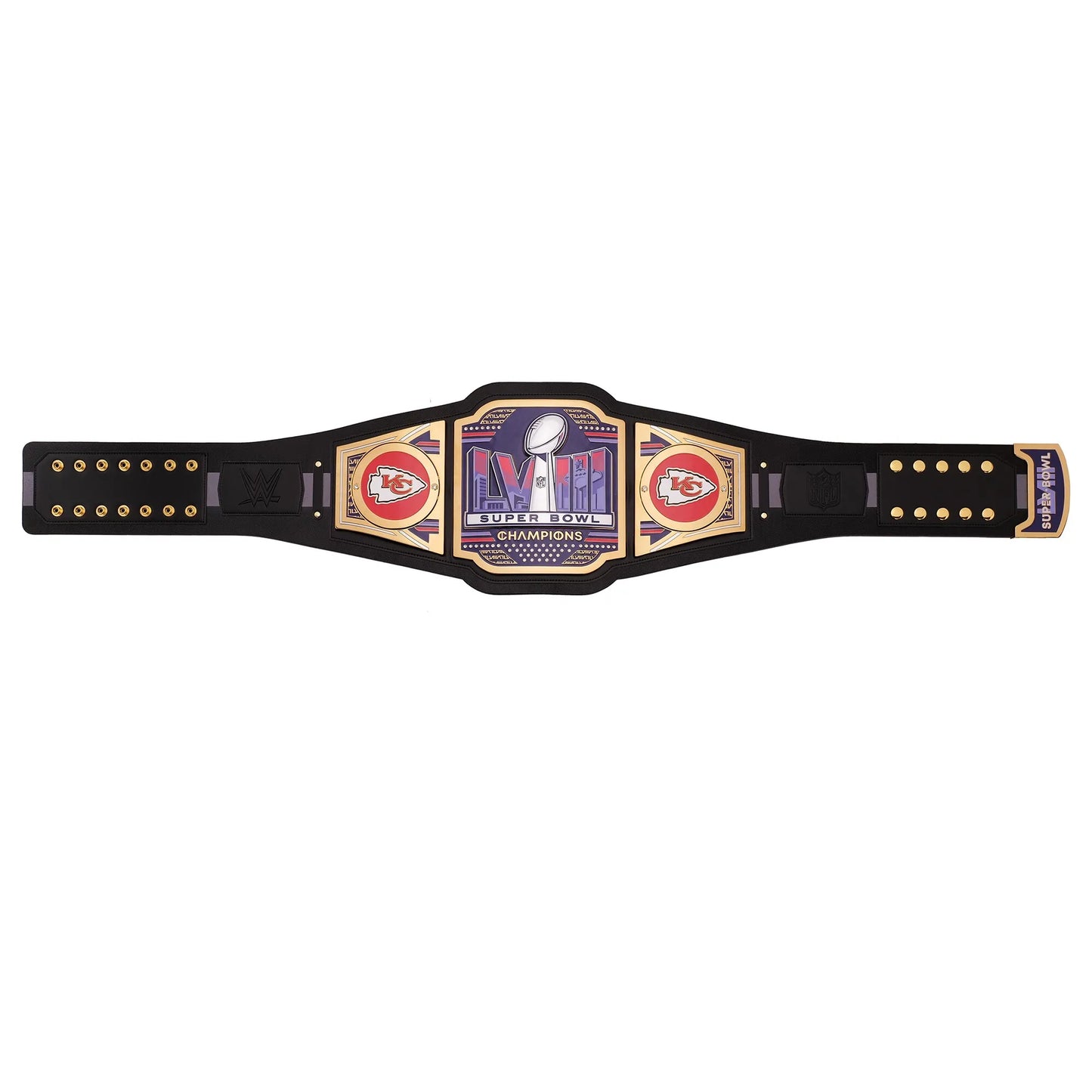 Kansas City Chiefs Super Bowl LVIII Champions WWE Legacy Title Belt - WWE BELTS