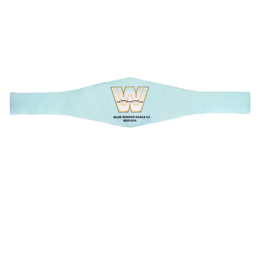 Light Blue WWE Winged Eagle Championship Replica Title Belt - WWE BELTS