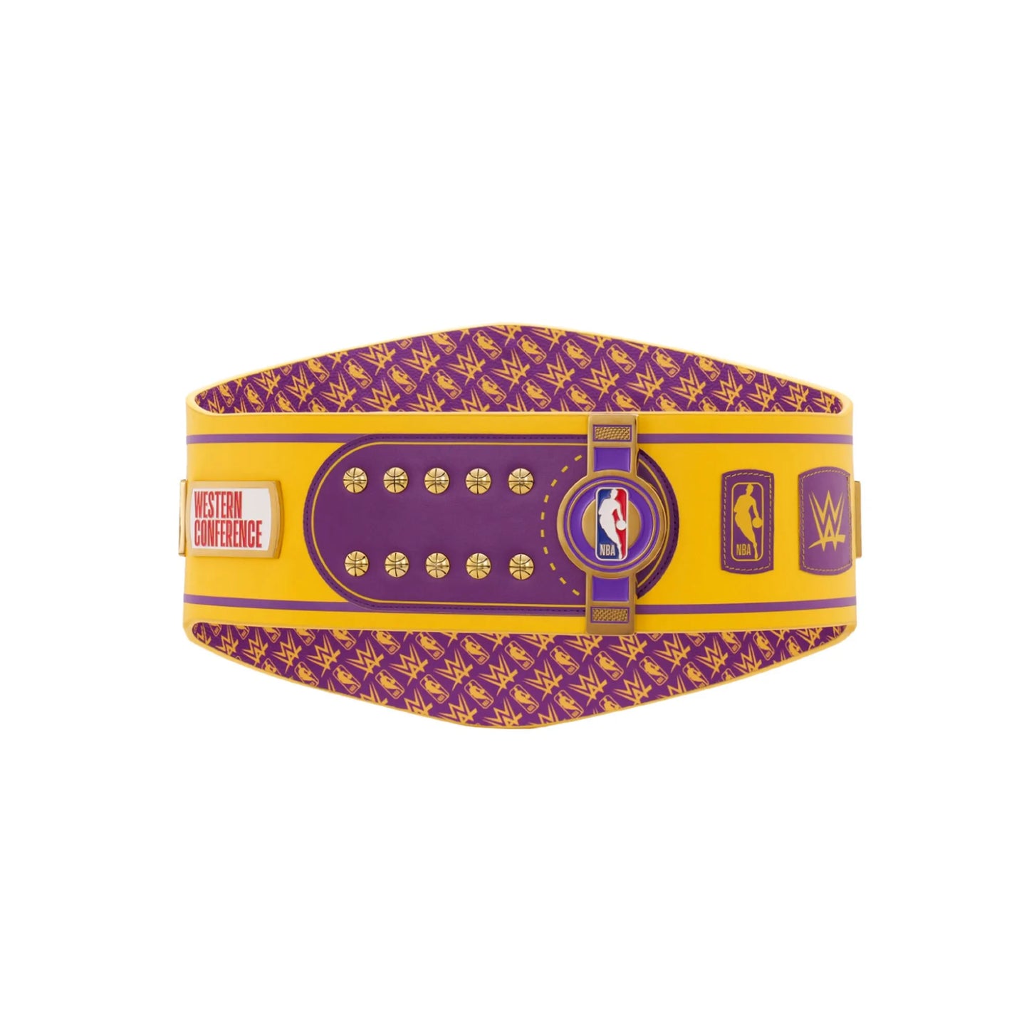 Los Angeles Lakers WWE Legacy Title Belt - WWE BELTS