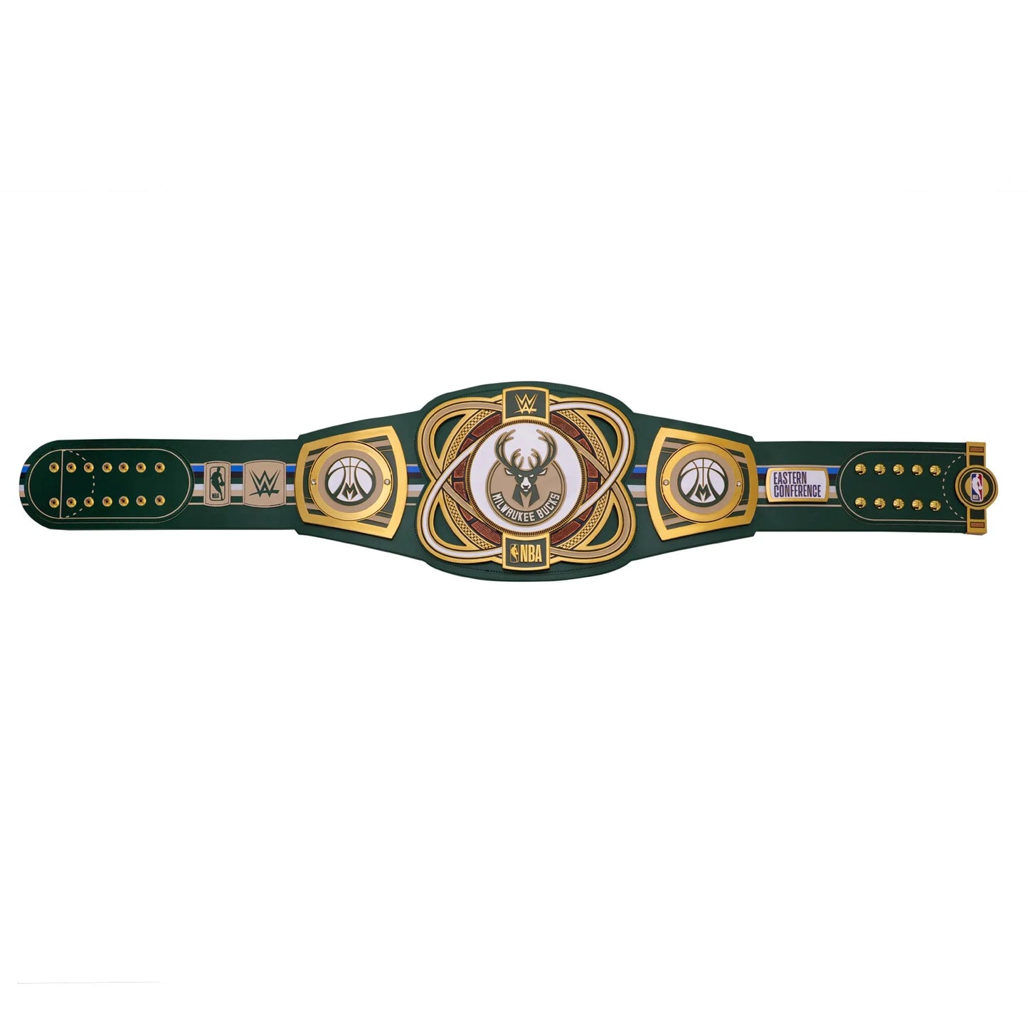 Milwaukee Bucks WWE Legacy Title Belt - WWE BELTS