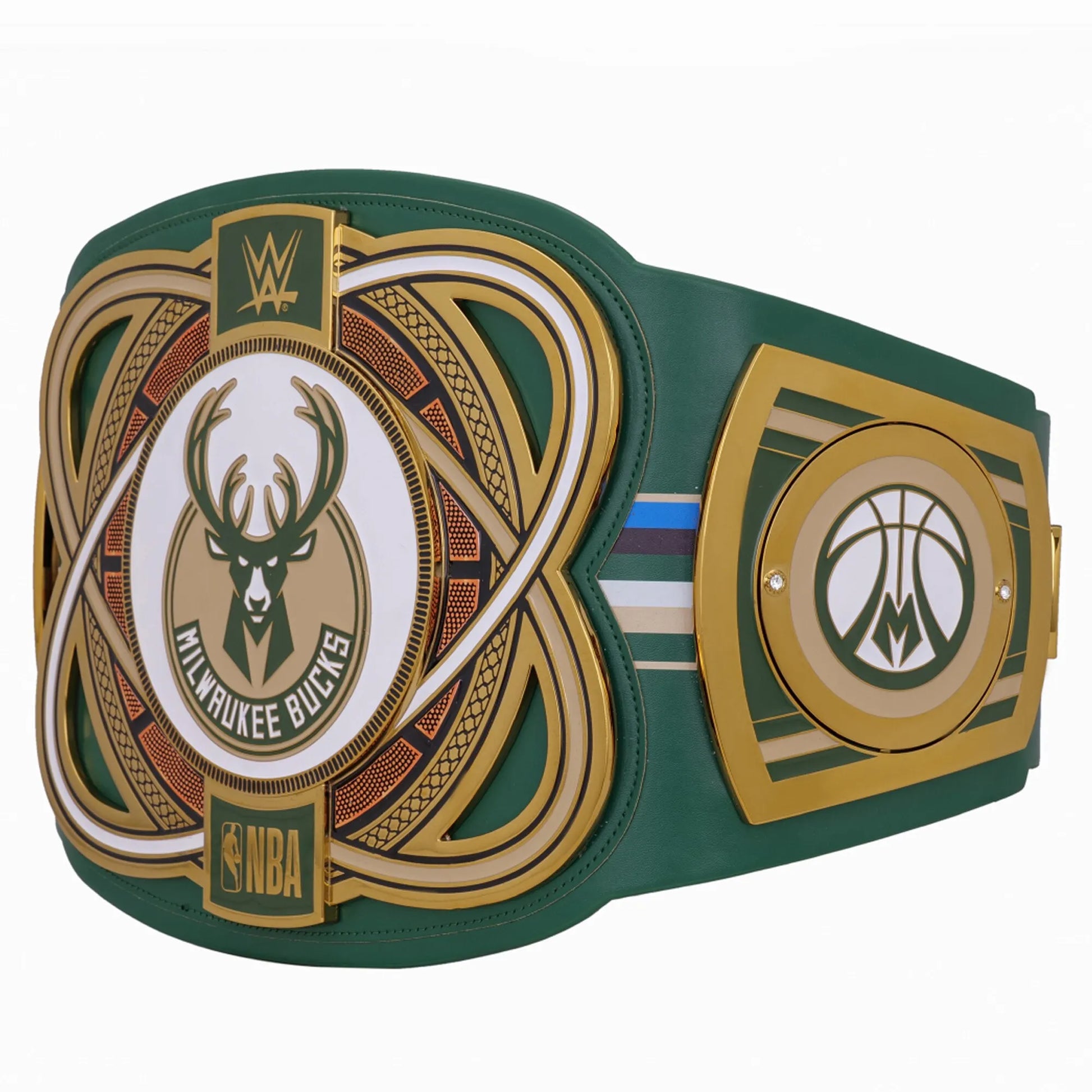 Milwaukee Bucks WWE Legacy Title Belt - WWE BELTS