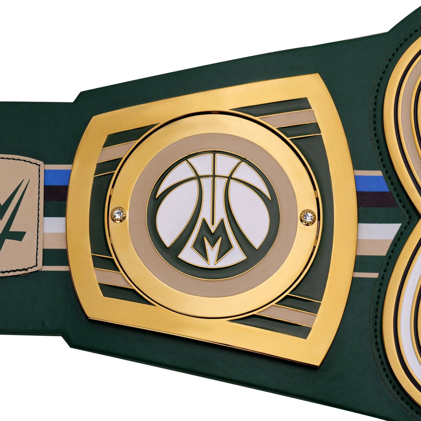 Milwaukee Bucks WWE Legacy Title Belt - WWE BELTS