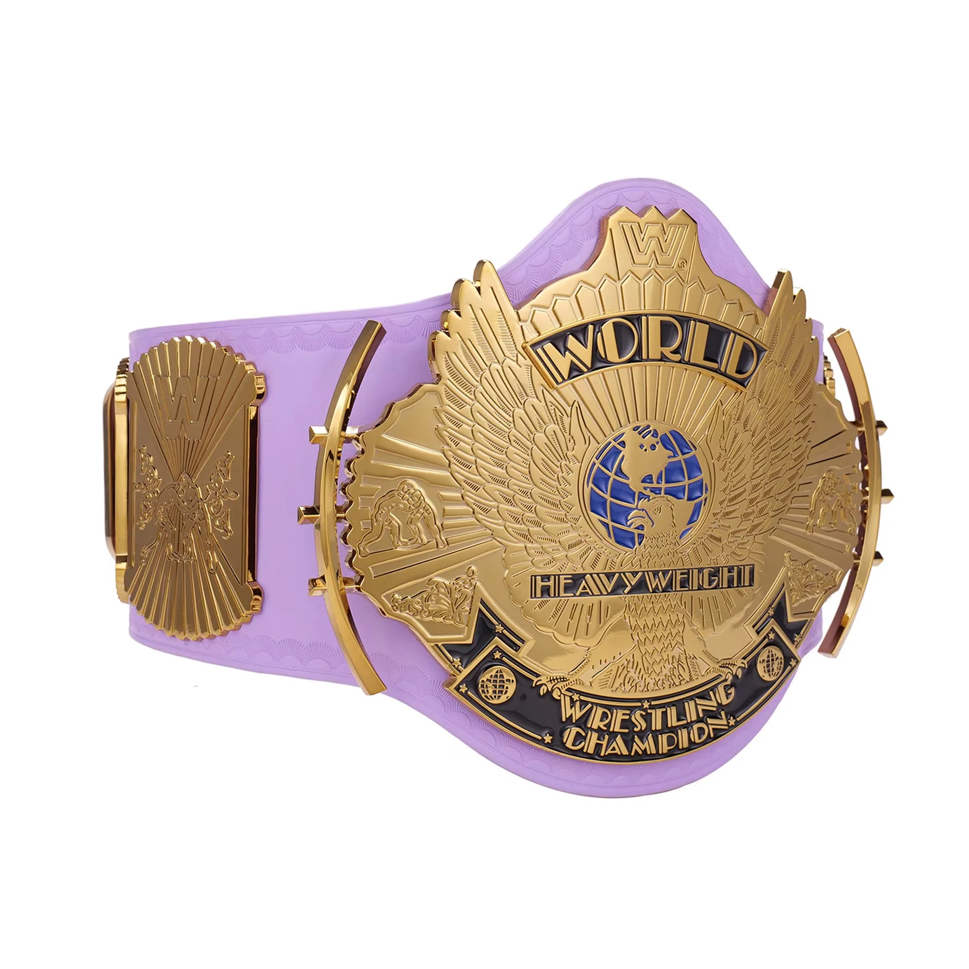 Purple WWE Winged Eagle Championship Replica Title Belt - WWE BELTS