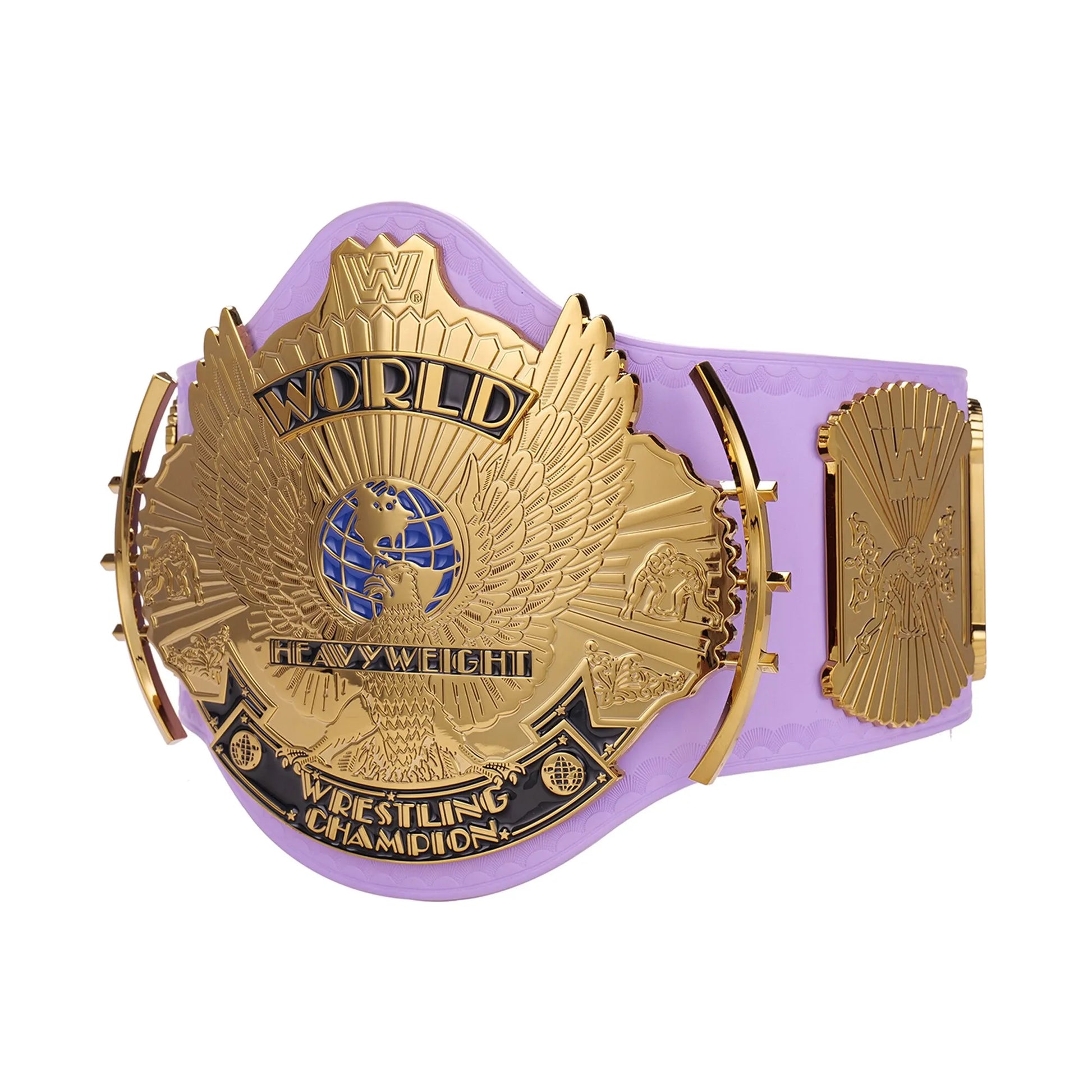 Purple WWE Winged Eagle Championship Replica Title Belt - WWE BELTS