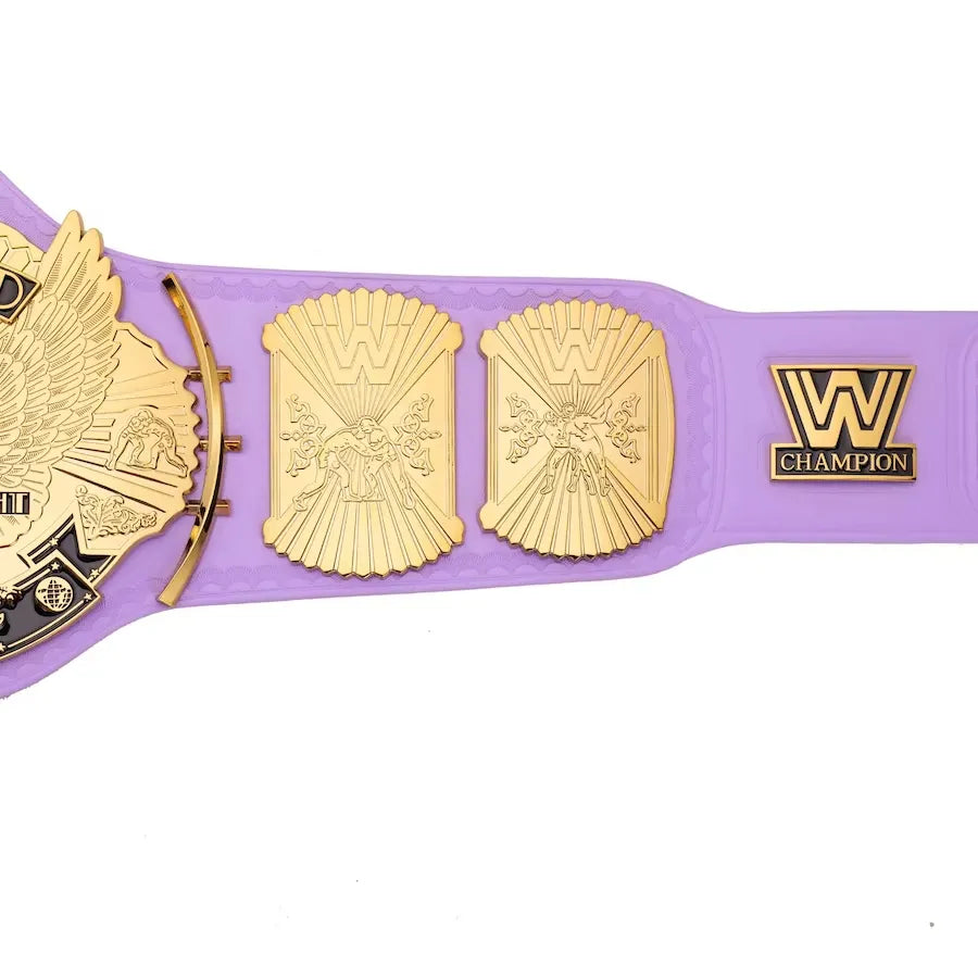 Purple WWE Winged Eagle Championship Replica Title Belt - WWE BELTS