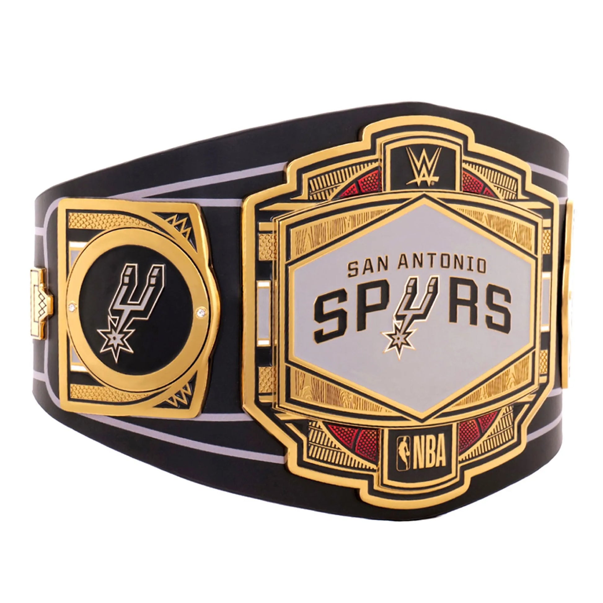 San Antonio Spurs WWE Legacy Title Belt - WWE BELTS