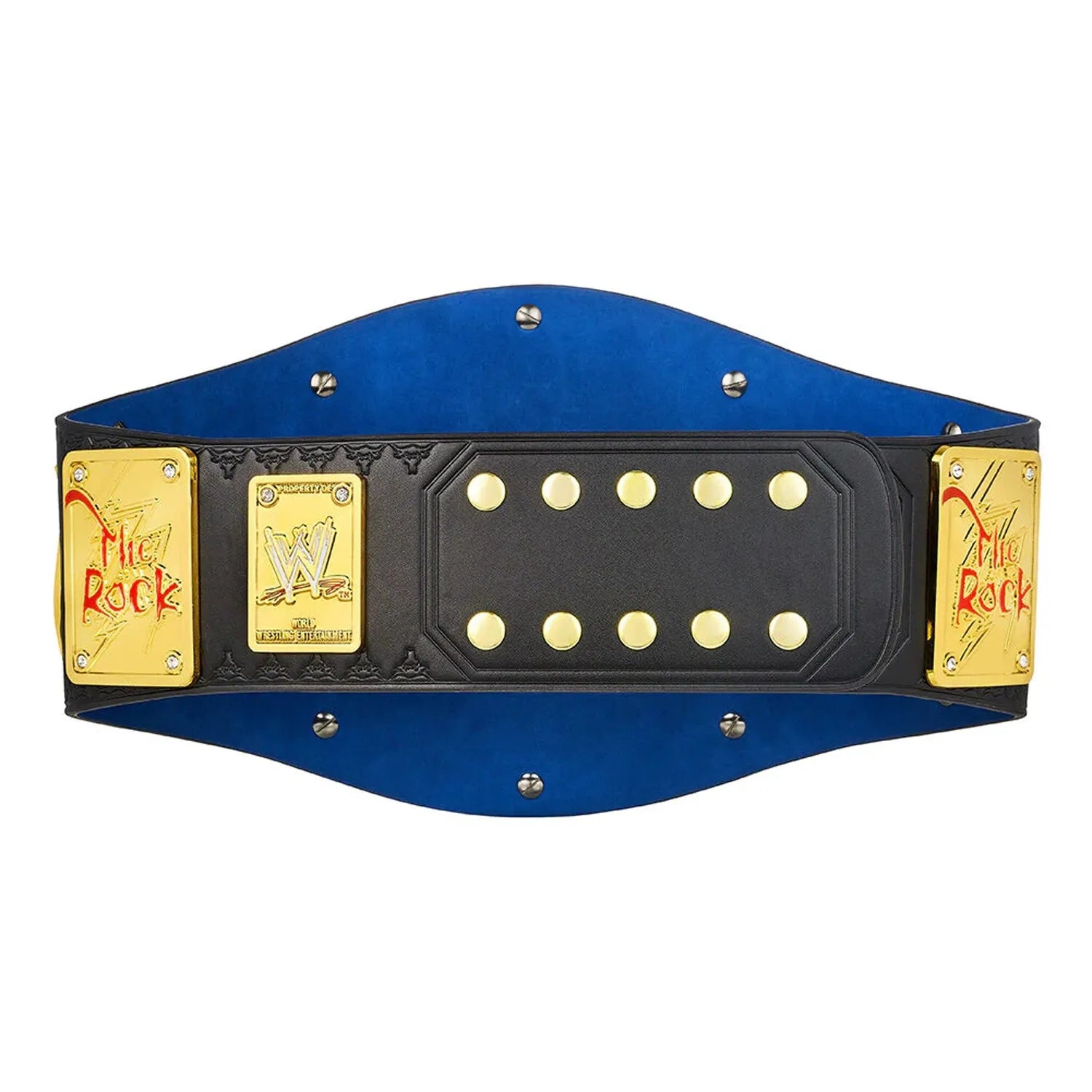 The Rock Brahma Bull Replica Championship Title Belt - WWE BELTS