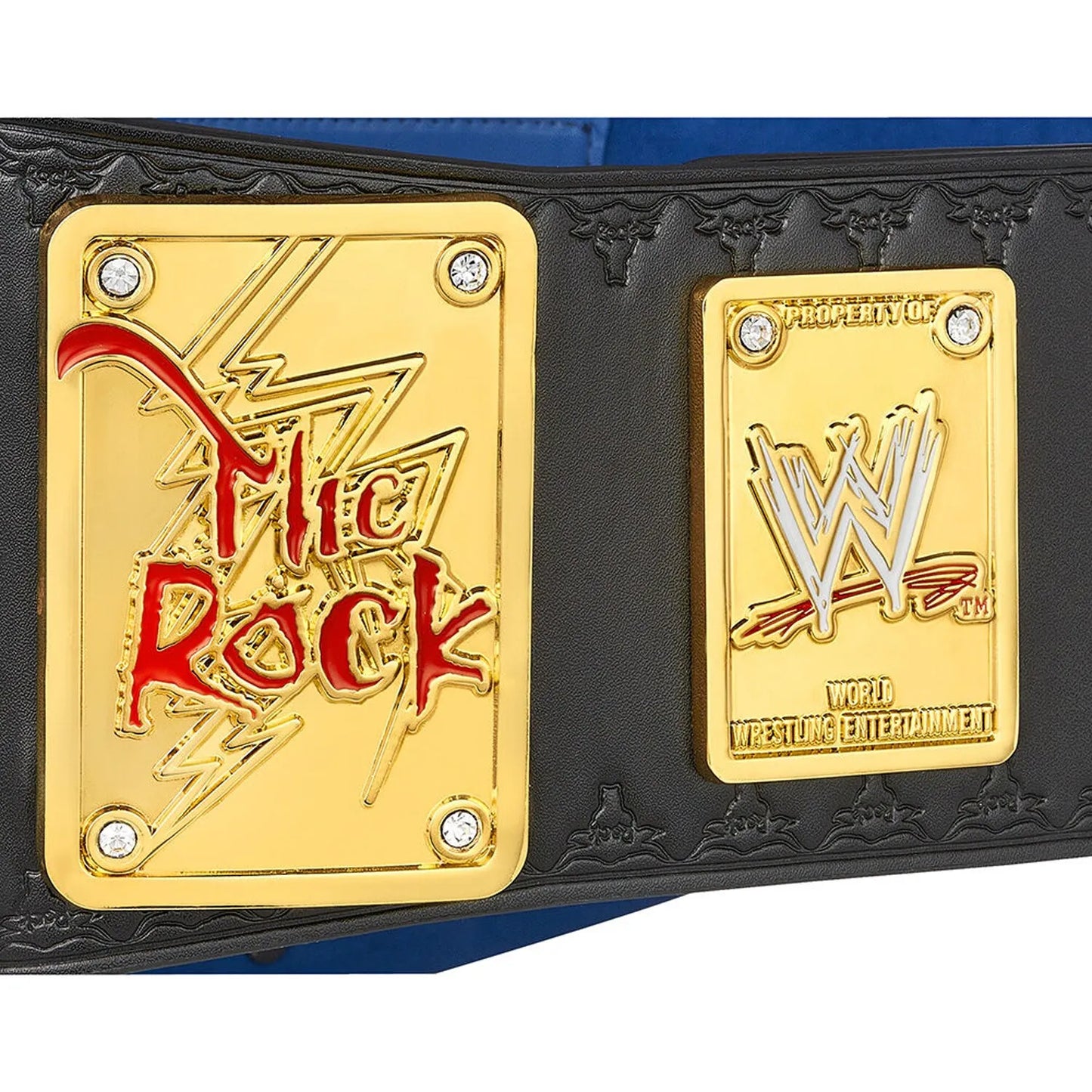 The Rock Brahma Bull Replica Championship Title Belt - WWE BELTS