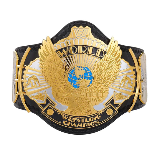 WWE Winged Eagle Dual Plated Championship Replica Title Belt - WWE BELTS