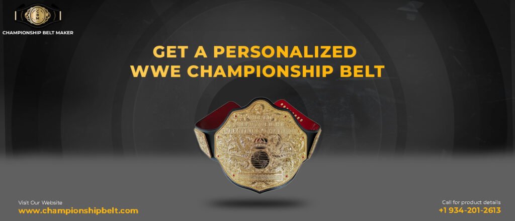 Get a Personalized WWE Championship Belt