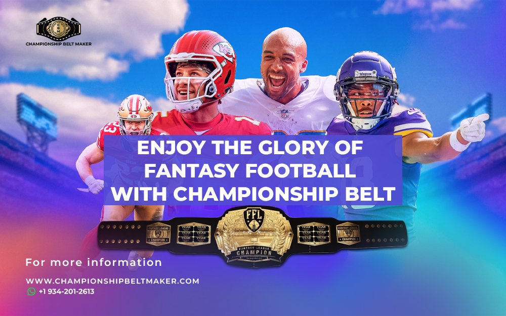 Enjoy The Glory of Fantasy Football With Championship Belt