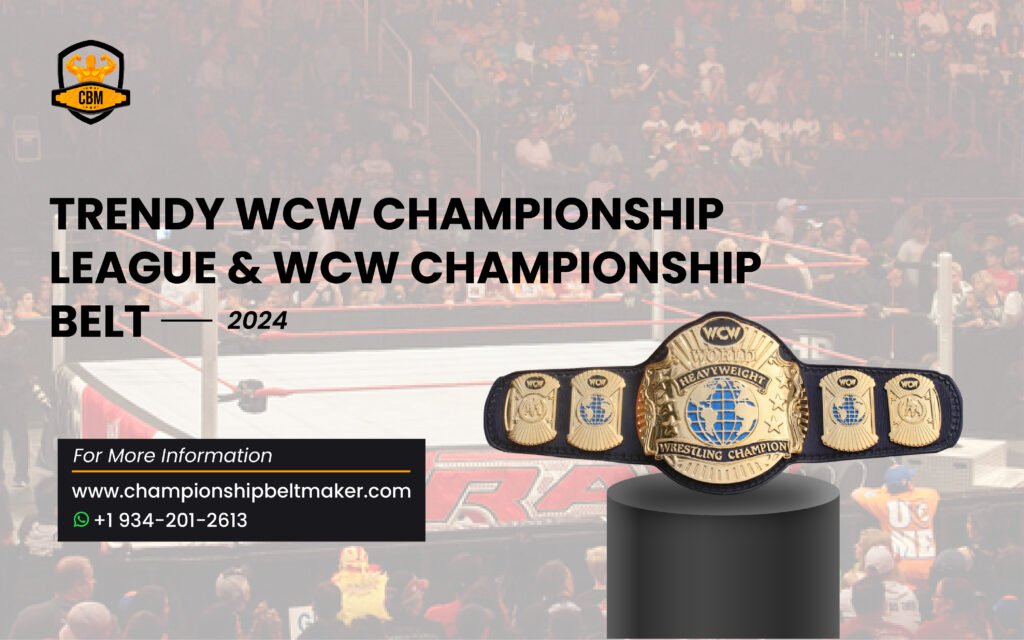 Trendy WCW Championship League & WCW Championship Belt 2024